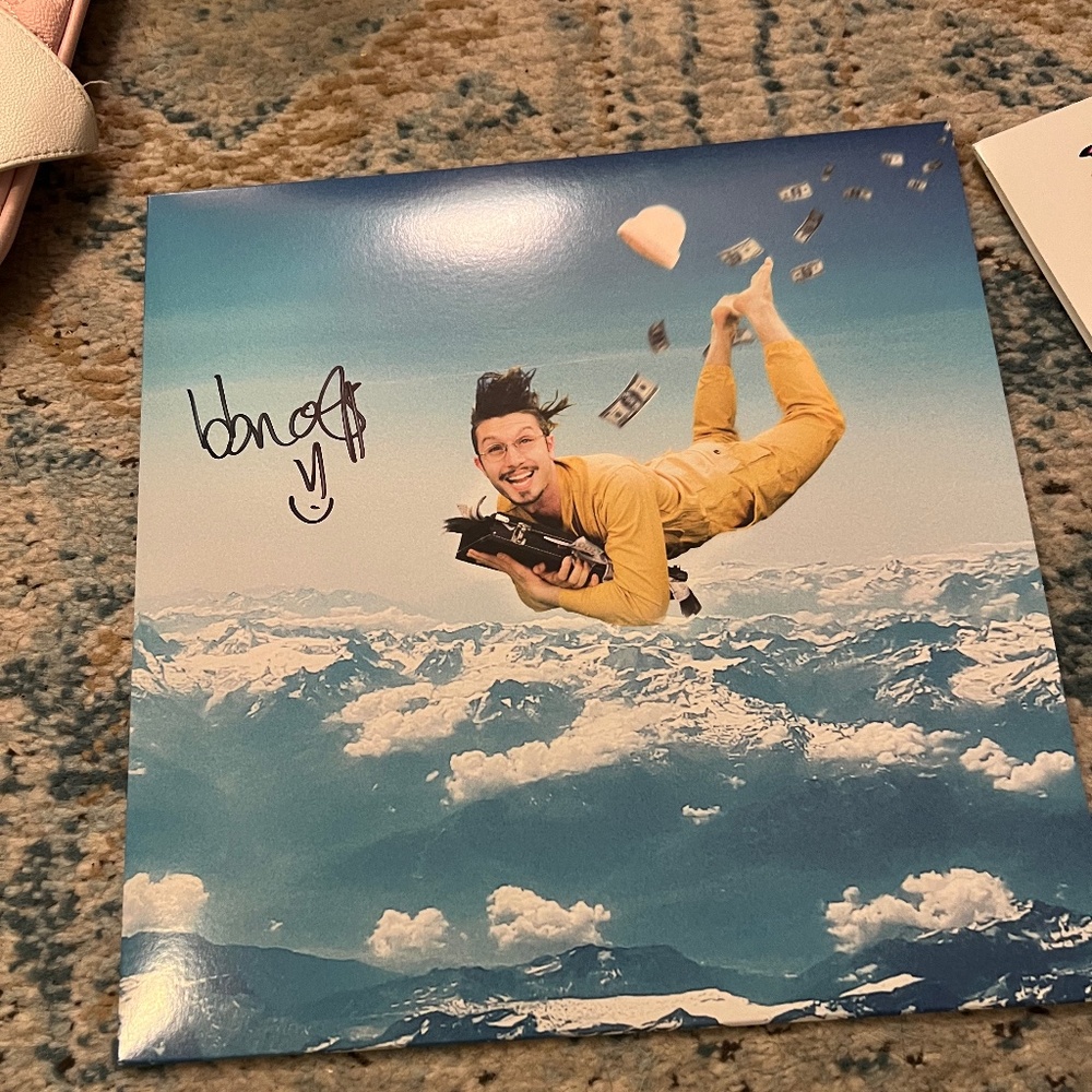 bbno$ Signed Limited Edition Bag or Die Vinyl